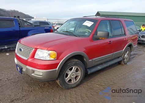 2003 Ford Expedition Eddie Bauer from USA, damaged, VIN 1FMRU17W73LA96526